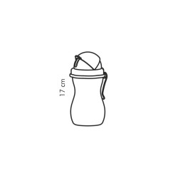 Butelka dziecięca ze słomką, 300ml - Tescoma Bambini