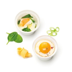 Miska na gotowane jajka - Tescoma Purity MicroWave, 2 szt.
