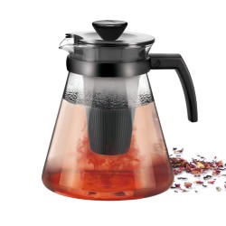 Dzbanek z sitkami, czarny - Tescoma Teo 1.7 L