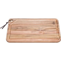 Deska z drewna tekowego, 490x280 mm - Fine Dine Churrasco