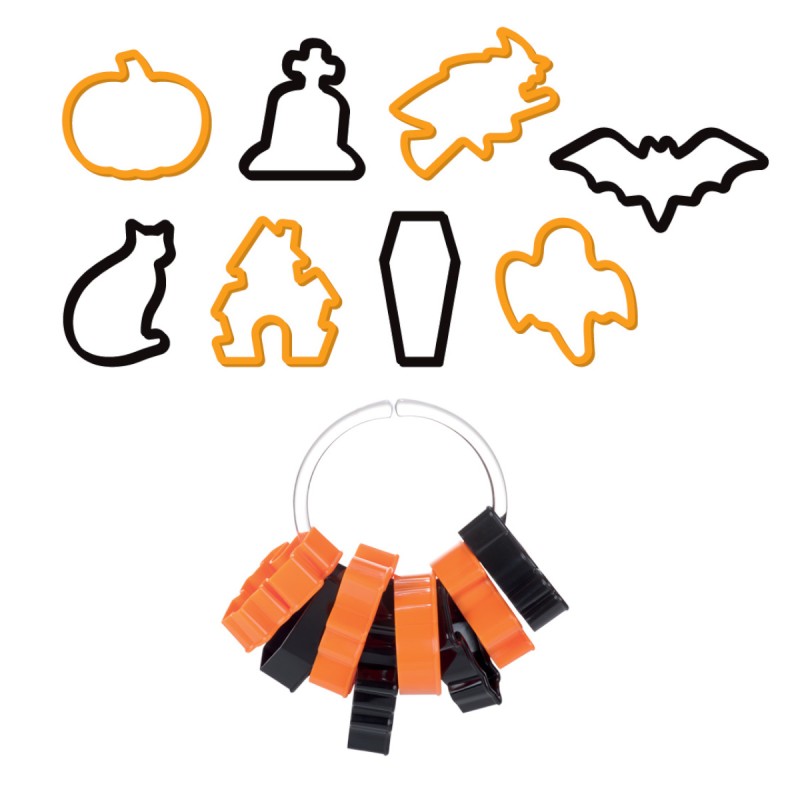 Foremki do wykrawania Halloween, 8 szt. - Tescoma Delicia